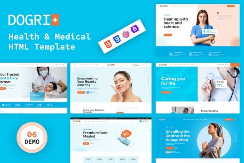 Dogri - Health &amp; Medical Center HTML Template