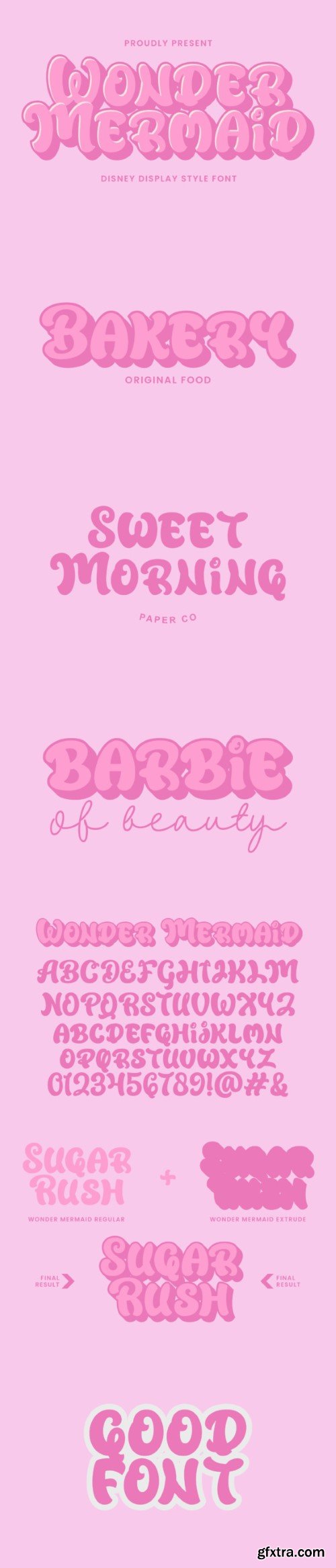 Wonder Mermaid Font