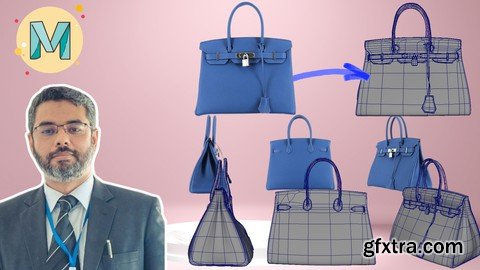 Ultimate Modelling Course - Model A Female Hand Bag In Maya