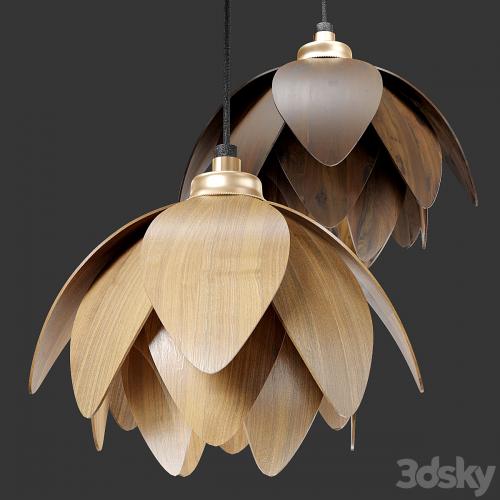 The Lotus bud pendant light