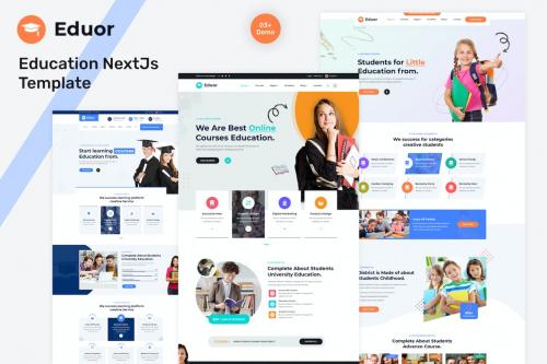 Education NextJs Template - Eduor