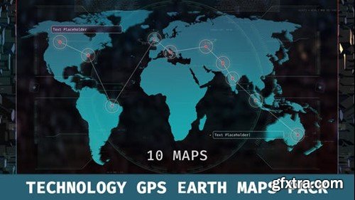 Videohive Technology GPS Earth Maps Pack 49986960