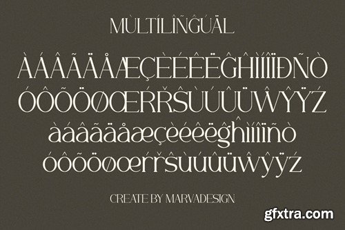 Minorid - A Modern Serif Font W3W825P