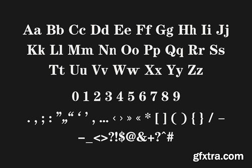 Fofana Modern Serif Display Font 6G8Y8EW