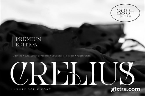 Crelius Luxury Serif Font QEPJ45J