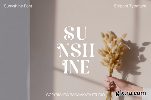 Sunyshine - Modern Elegant Typeface PM9RQ9F