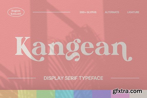 Kangean - Retro Serif Font AZQCTVT