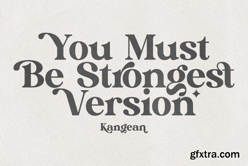 Kangean - Retro Serif Font AZQCTVT