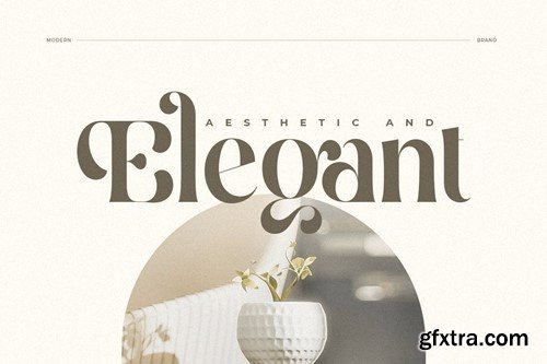 Balfira - Classic Modern Font PG736JW