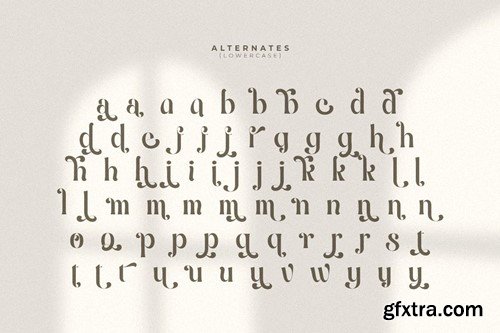 Balfira - Classic Modern Font PG736JW