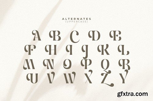 Balfira - Classic Modern Font PG736JW