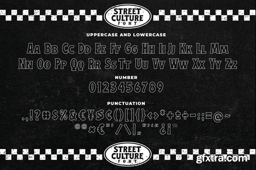 Street Culture a Rustic Serif Font SFP3GYD