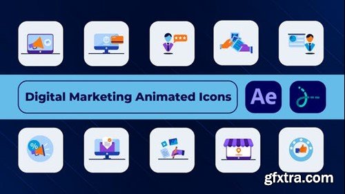 Videohive Digital Marketing Animated Icons 49999017