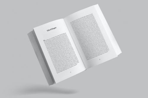 Book Mockups with Editable Content