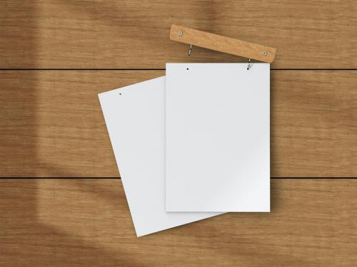 Elegant Wall Calendar Psd Mockup Set