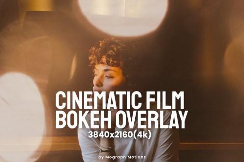 Cinematic Film Bokeh Overlay