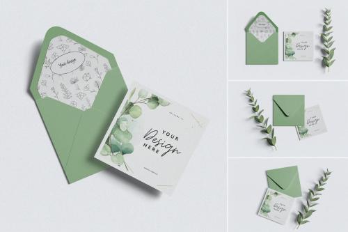 Invitation Card Mockup