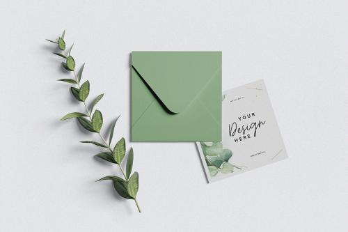 Invitation Card Mockup