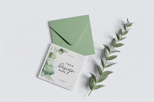 Invitation Card Mockup