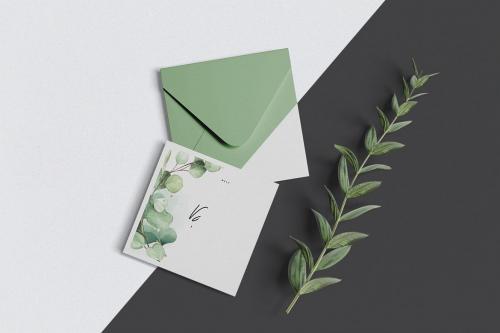 Invitation Card Mockup