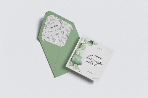 Invitation Card Mockup