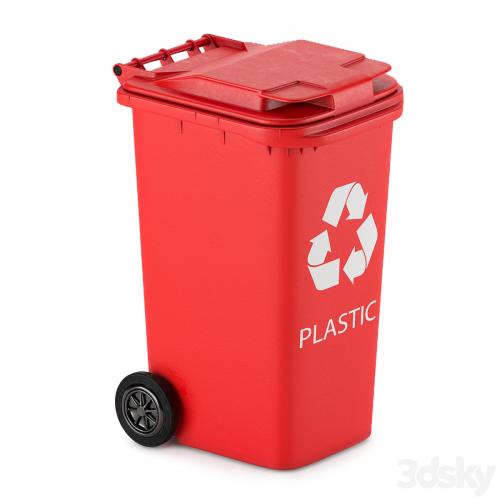 Waste bin, 240 l