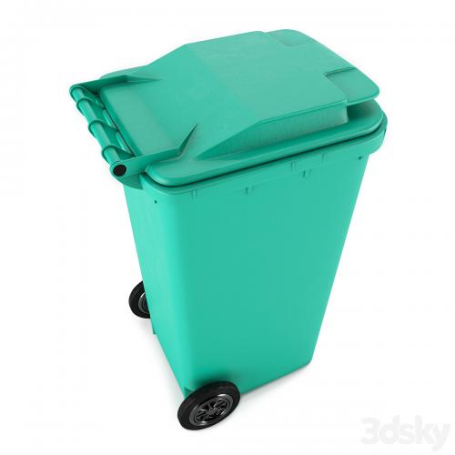 Waste bin, 240 l