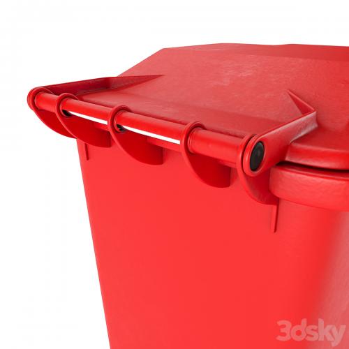 Waste bin, 240 l