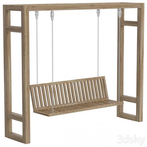 Wood swing