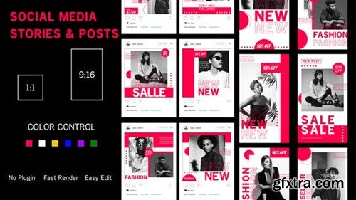 Videohive Social Media Stories and Posts 49214939