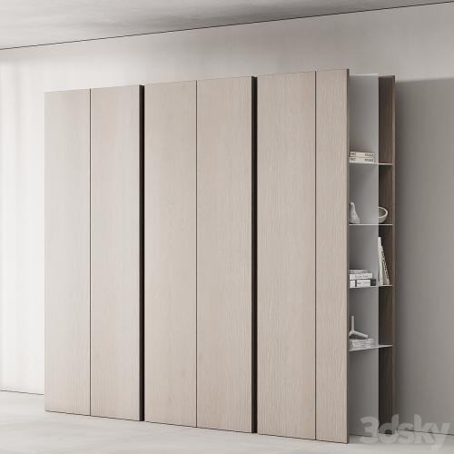 171 cabinet furniture 03 modern cupboard with decor 01