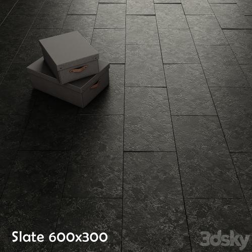 Slate in two colors