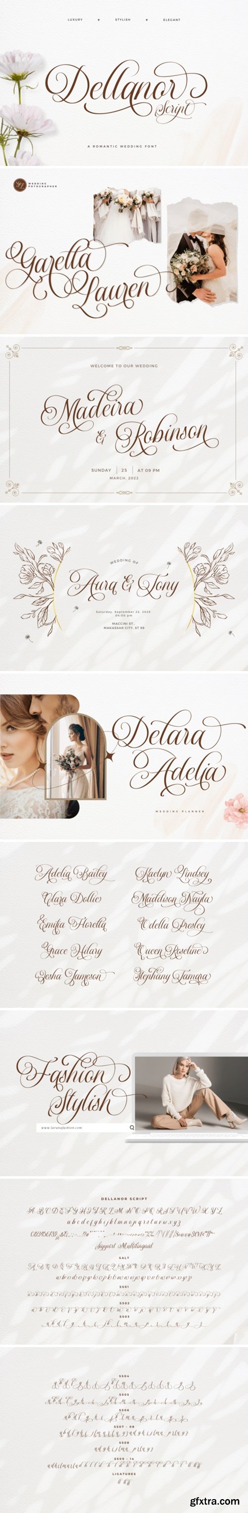 Dellanor Script Font