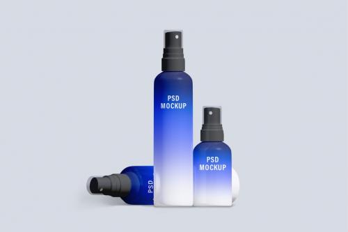 Spray Bottle Mockup