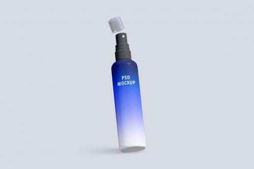 Spray Bottle Mockup