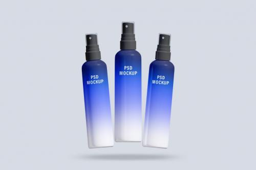 Spray Bottle Mockup