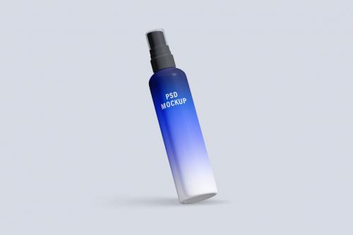 Spray Bottle Mockup