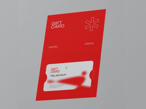 Gift Card Mockup