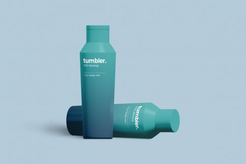 Tumbler Bottle Mockup