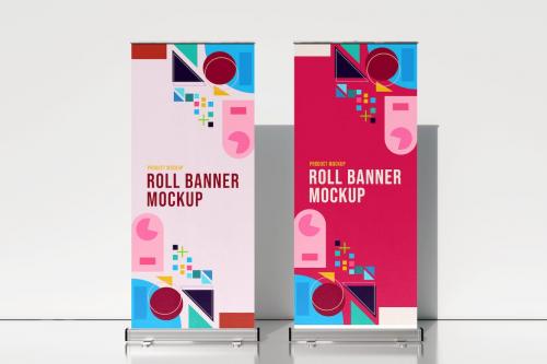 Roll-up Banner Mockup