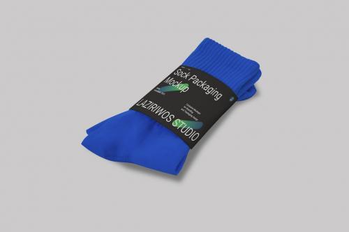 Socks Packaging Mockup