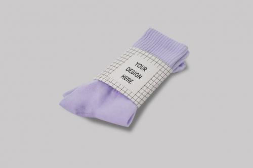 Socks Packaging Mockup