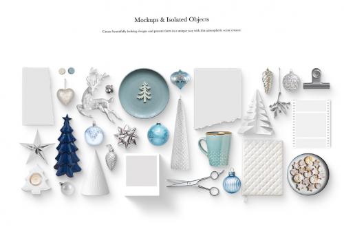 06_Blue and Silver Christmas Edition Custom Scene