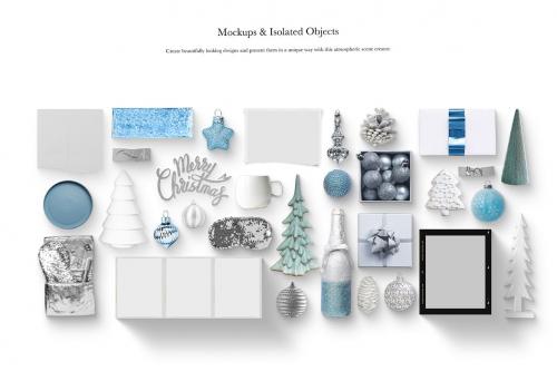 06_Blue and Silver Christmas Edition Custom Scene