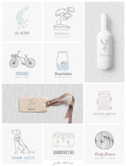 Ikigai Collection Japanese Illustrations Patterns