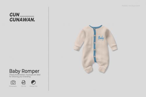 Baby Romper Mockup