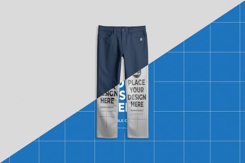 Jeans Man Mockup