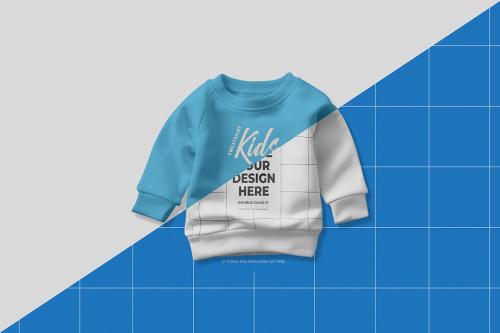 Sweatshirt Kids Mockup