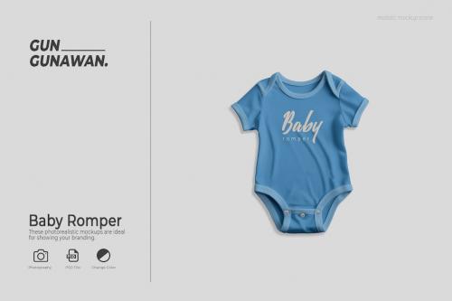 Baby Romper Mockup