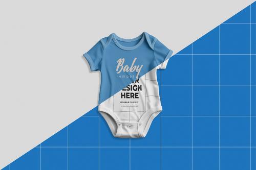 Baby Romper Mockup